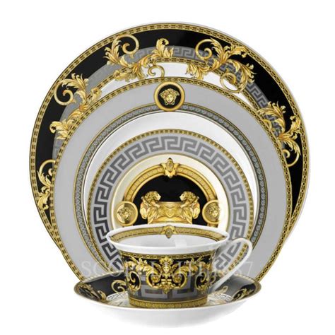 versace dessertschalen|Versace dinner sets.